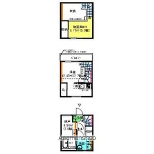 ARBOL(アルボル)【109号室】の間取り