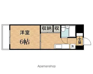 リバーサイド山王下【204号室】の間取り