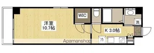 ウイング十日市【11階】の間取り