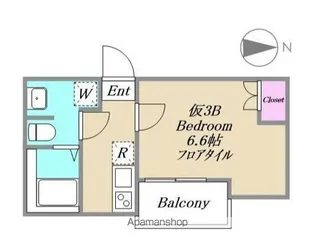 アーバンリーフ小岩【3階】の間取り