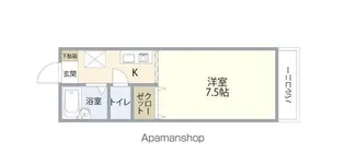 CASA AGIO【1階】の間取り