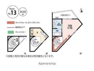 FEEL CNB【1階】の間取り