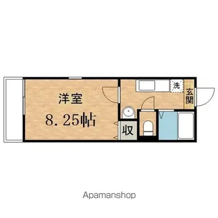ミーティア【2階】の間取り