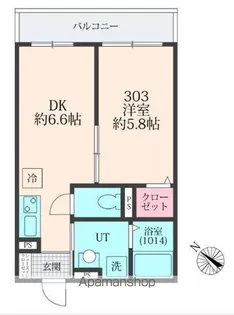 メグリオ南流山【3階】の間取り