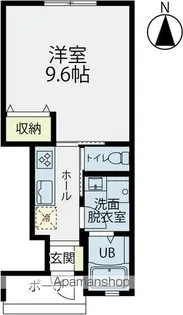 LIGNORA宮竹【105号室】の間取り