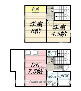 エクセルH・Y【1階】の間取り