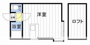 シンフォニー【210号室】の間取り