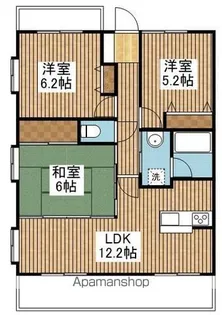 リファーレ新和【209号室】の間取り