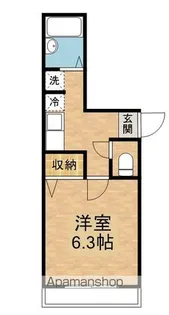 レジデンスTMK【1階】の間取り