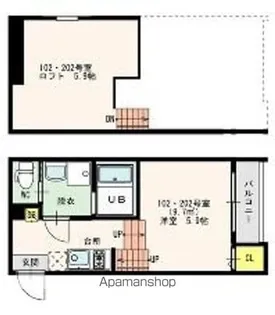 アーバン・ガーデン【1階】の間取り