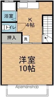 稼ぐ家姫8号【202号室】の間取り