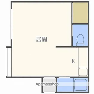 スタジオ30【101号室】の間取り
