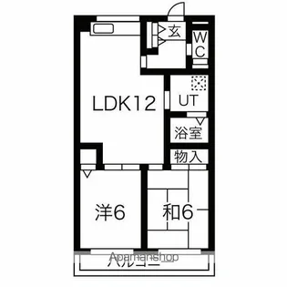 シンフォニア不二【3階】の間取り