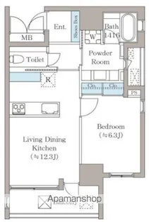 TーPLACE 北斎 ST.【6階】の間取り
