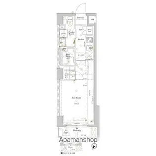 ルクレ高円寺アジールコート【306号室】の間取り