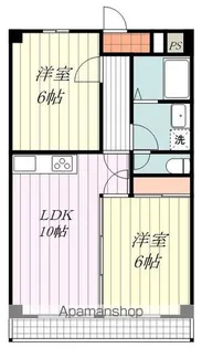 アステラス土居田【303号室】の間取り