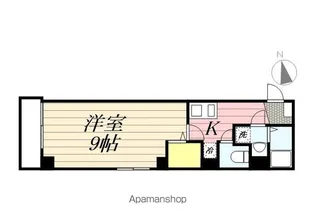 ベルオーブ大久保【3階】の間取り