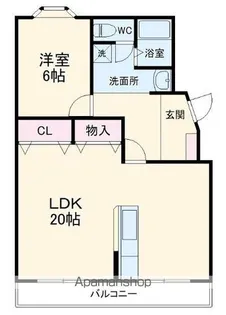 アグリーブル【2階】の間取り
