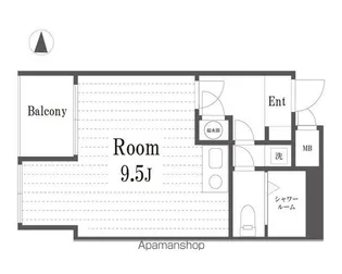 コリンズ86ビル【3階】の間取り