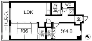 プラティーク鷺宮(PRATIQUE SAGINOMIYA)【302号室】の間取り