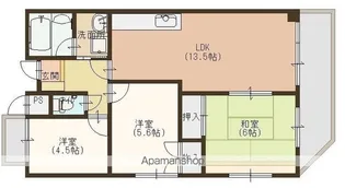 風異音素【3階】の間取り