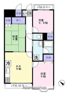 ラフィーヌ・フォレ【2階】の間取り