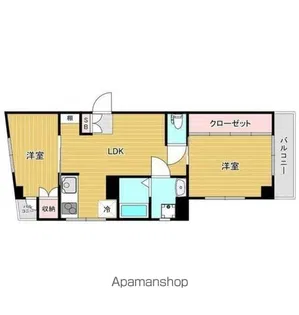 黄金ビル【5階】の間取り