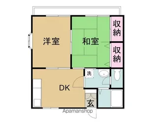 グリーンヒルズT【2階】の間取り