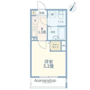 J−MAISON北大宮【1階】の間取り