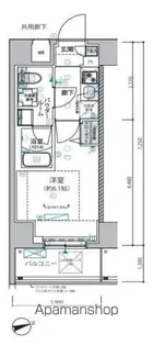ヴァローレ松戸フィーロ【4階】の間取り