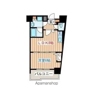 グランドロアール仙台西公園【6階】の間取り