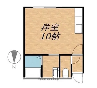 北欧ハイツ【2階】の間取り