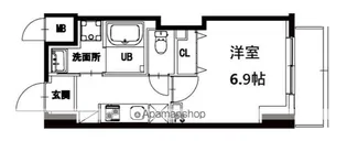 エム・グランヴィア駒形【7階】の間取り