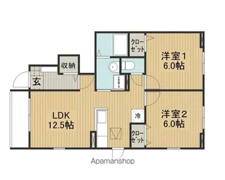 サンヒルズ【1階】の間取り
