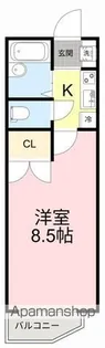 ドウワスカイホーム中山【2階】の間取り
