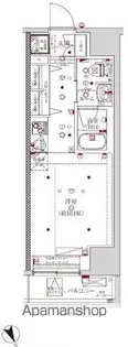 スパシエグランス荻窪【6階】の間取り