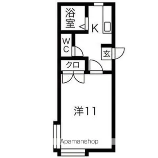 アーバンエステートⅢ【2階】の間取り