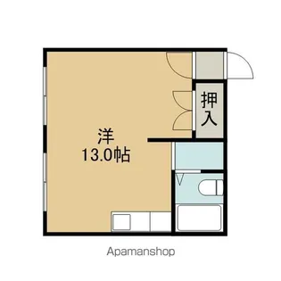 サンコーポ6【203号室】の間取り