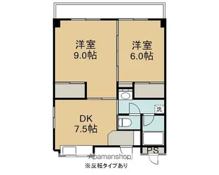 ノーブル吉武【203号室】の間取り