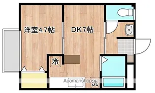 エスポワール出来島【2階】の間取り