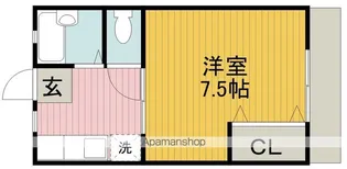 ラルーチェ【1階】の間取り