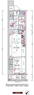 CREST TAPP新横浜Ⅱ【2階】の間取り