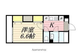 マリンパレス津田沼【1階】の間取り