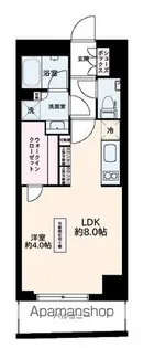 デュオステージ中野【5階】の間取り