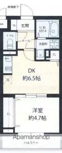 イーグルロード業平【4階】の間取り