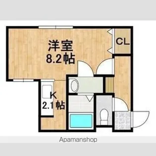 RUHE RAUM (ルーエ ラオム)【3階】の間取り