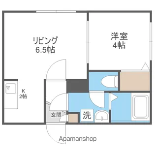ヴィラ・フローラ【3階】の間取り