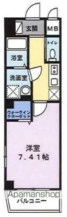 YASUIビル第17【201号室】の間取り