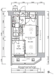 ベルシード板橋本町プレミアⅡ【6階】の間取り