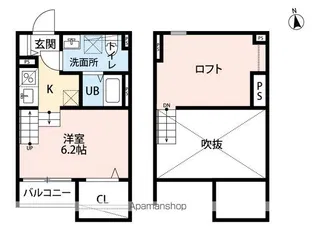 CASA・K【1階】の間取り
